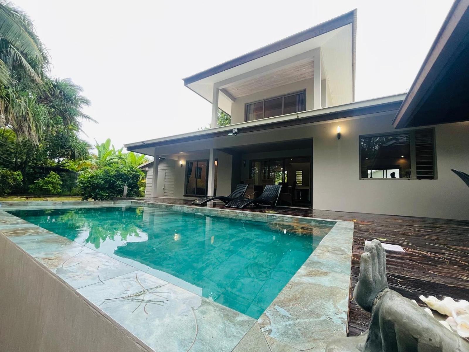 Moorea Temae Villa Walking Dist Beach And Golf ภายนอก รูปภาพ
